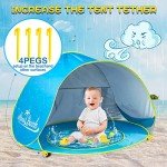 Monobeach Portable Baby Beach Tent with UV Protection