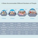 Gorich Beach Tent for Up to 10 People