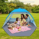 Gorich Beach Tent for Up to 10 People