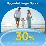 Raynesys Portable Beach Tent with UV Protection