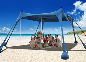 Osoeri Beach Tent: UPF50+ Sun Shelter & Accessories