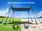 Osoeri Beach Tent: UPF50+ Sun Shelter & Accessories