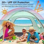 WhiteFang Portable Beach Tent for 3 - UV Protection