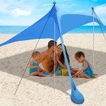 Beach Canopy Tent with UPF 50+ UV Protection