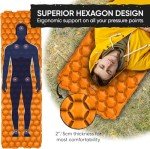 Ultralight Inflatable Camping Sleeping Pad with Pump