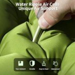 Yuzonc Double Self-Inflating Sleeping Pad with Pillow
