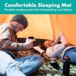 Sleepingo Ultralight Large Camping Sleeping Pad - Compact & Inflatable