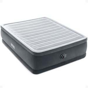 Queen Size Elevated Air Mattress with Electric Pump