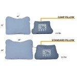 HEST Dually Wide Inflatable Camping Mattress Bundle