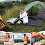 Extra Thick Inflatable Camping Sleeping Pad with Pillow