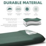 Ultra-Thick Self-Inflating Camping Sleeping Pad with Pillow