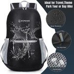 ZOMAKE 20L Ultra Lightweight Hiking Backpack - Black