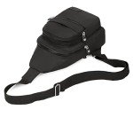 Women's Small Crossbody Sling Backpack - Black