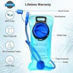 Lightweight Hydration Backpack with 2L Bladder - 2 Pack