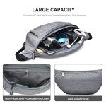 Entchin Adjustable Fanny Pack with Zipper Pockets