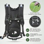 MARCHWAY Tactical Hydration Pack With 3L Bladder