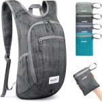 G4Free Lightweight Packable Hiking Backpack 10L/15L