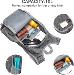 G4Free Lightweight Packable Hiking Backpack 10L/15L