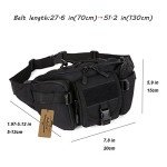 Men's Tactical Fanny Pack for Outdoor Adventures