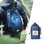 4Monster Lightweight Water-Resistant Hiking Daypack (Blue)