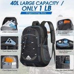 40L Waterproof Lightweight Hiking Backpack for Camping