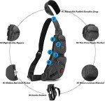 NICGID Sling Bag for Men and Women