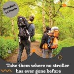 Comfortable Baby Backpack Carrier with Diaper Pad