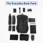 Lightweight Waterproof Hiking Backpack - Packable Black