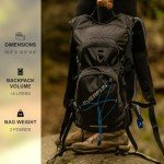 Lightweight 18L Hydration Backpack with Water Bladder