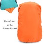 40L Waterproof Hiking Backpack with Rain Cover