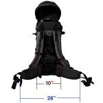ClevrPlus Adjustable Baby Carrier for Hiking