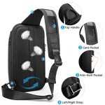 Waterproof Crossbody Sling Bag for Men