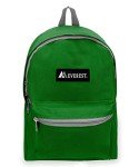 Everest Basic Backpack - Emerald Green, One Size