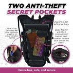 Rave2o Anti-Theft Hydration Backpack - Prism Black