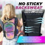 Rave2o Anti-Theft Hydration Backpack - Prism Black