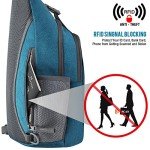 G4Free RFID Sling Backpack for Hiking and Travel