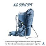 Deuter Kid Comfort Child Carrier Backpack - Midnight