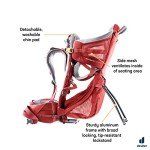 Deuter Kid Comfort Child Carrier Backpack - Currant