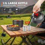 17-Piece Camping Cookware Set for Outdoor Adventures