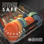 Eco-Friendly Wheat Straw Dinnerware Set for Camping