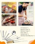 45-Piece Camping Cooking Utensils Set