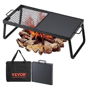 VEVOR Portable Folding Campfire Grill and Grate