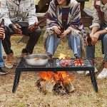 VEVOR Portable Folding Campfire Grill and Grate