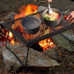 REDCAMP Portable Heavy Duty Campfire Grill Grate