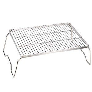 ZORMY 17" Portable Stainless Steel Campfire Grill
