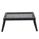 Portable Folding Campfire Grill with Carry Bag