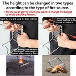 Portable Folding Campfire Grill for Camping