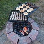 GameMaker Portable Camping Grill & Skillet Combo