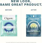 Cliganic 10 Mosquito Repellent Bracelets - DEET-Free