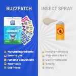 Buzz Patch Mosquito Stickers for Kids - 60 Pack